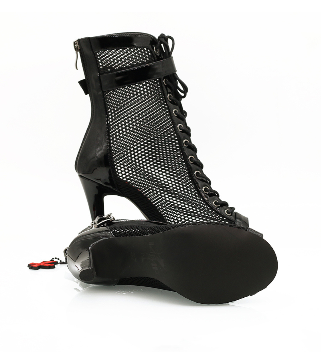 Steve madden fuego lace up booties sales