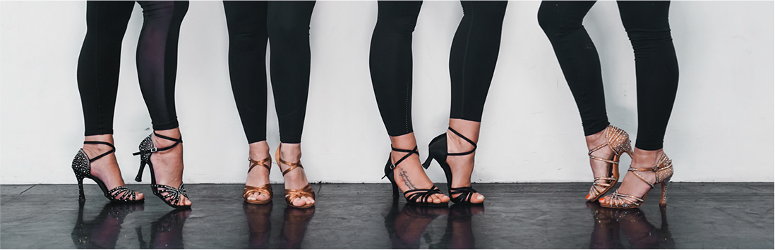 Comfortable heels hot sale for dancing