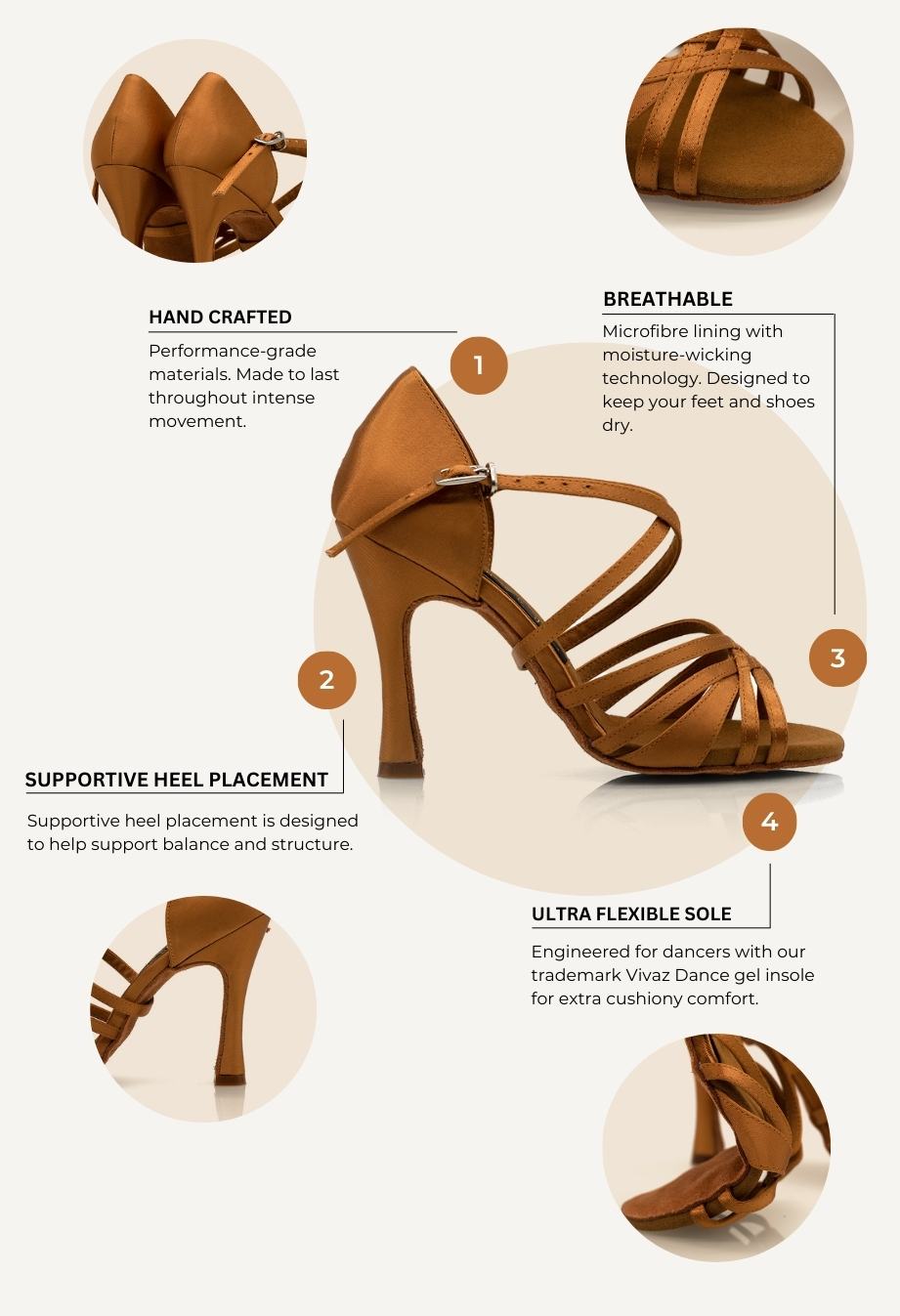 Best heels to hot sale dance in