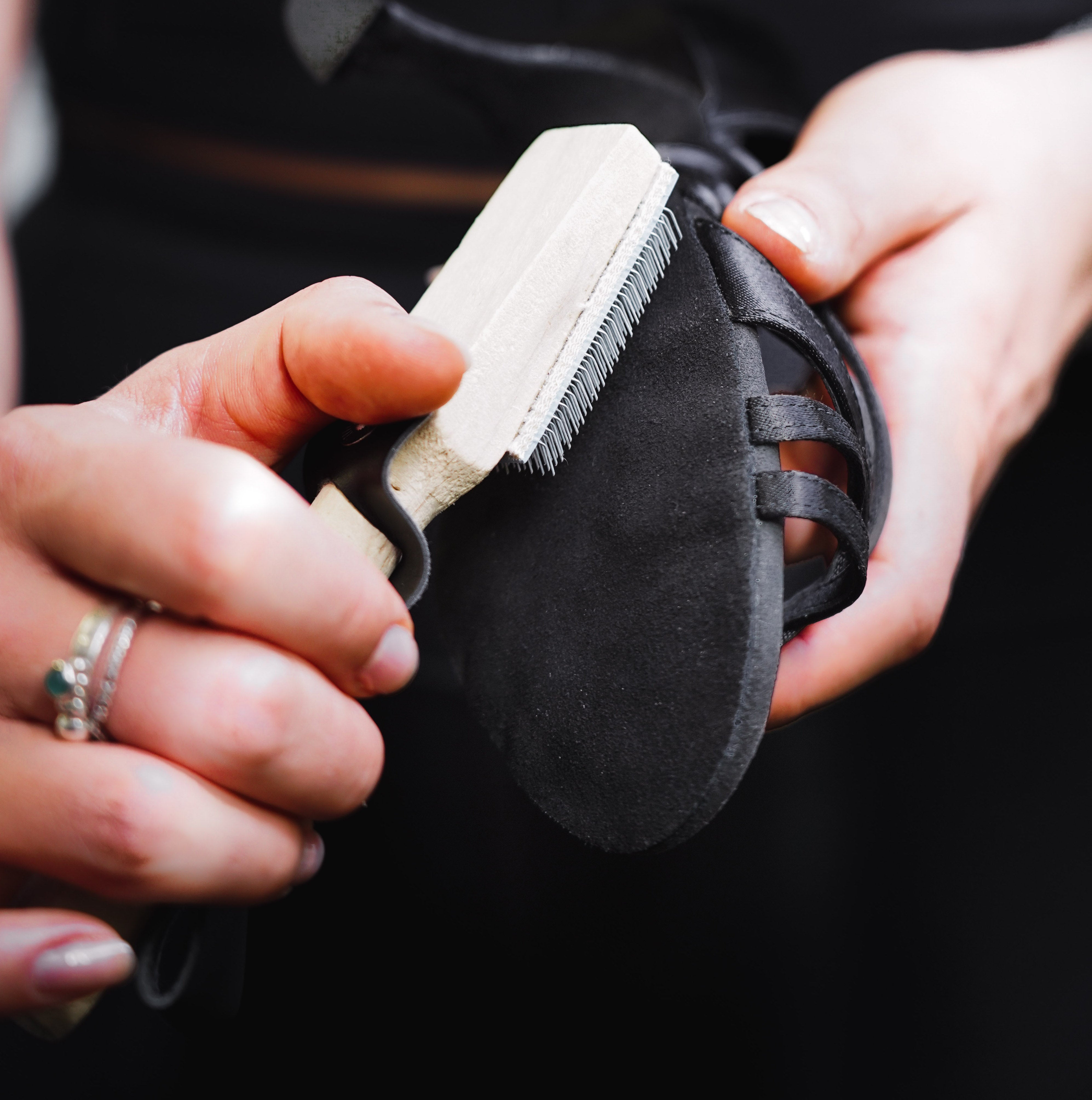 Deluxe Dance Shoe Brush Suede Sole Shoe Brush Vivaz Dance